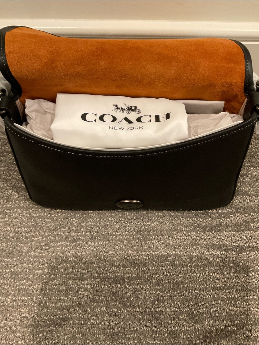 Coach Tabby Shoulder Bag - Black - Picture 7 of 10